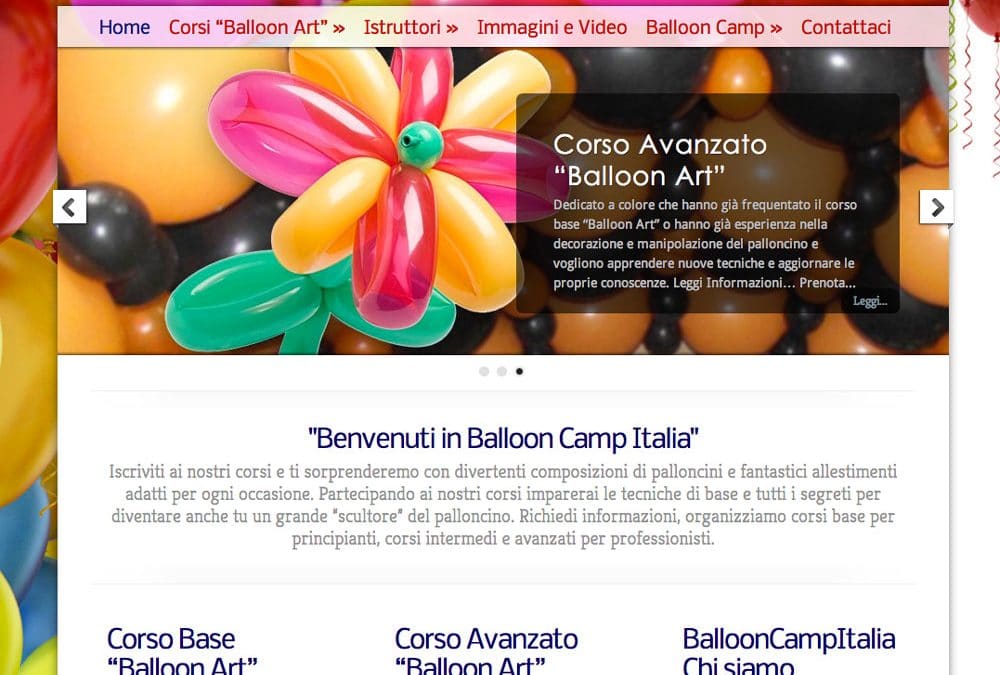 BalloonCampItalia | Corsi di Balloon Art