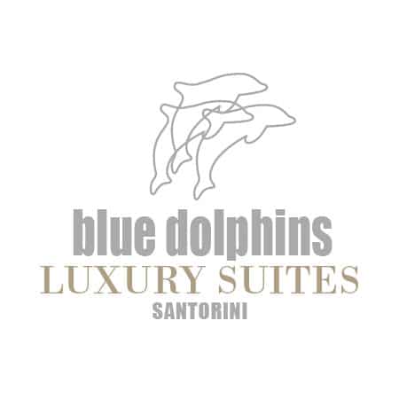 Luxury Suites Bluedolphins - Marchio per struttura Turistica Santorini
