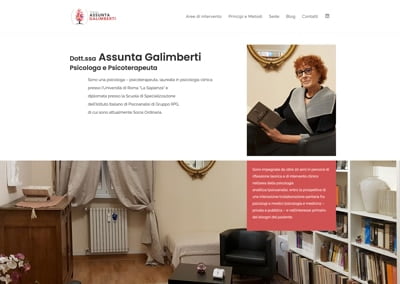 Dott.ssa Assunta Galimberti  – Psicologa e Psicoterapeuta