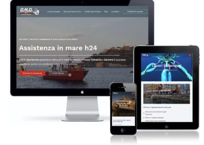 Isola Ponza | Creazione sito web nautica